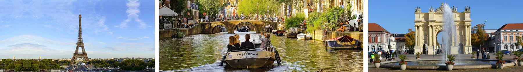 Discover Europe: 9-Night Berlin, Amsterdam & Paris Adventure