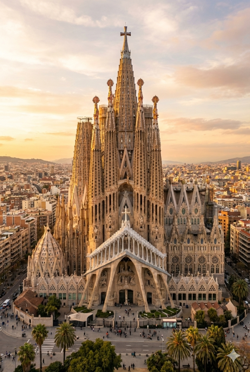 Madrid, Seville, Granada & Barcelona