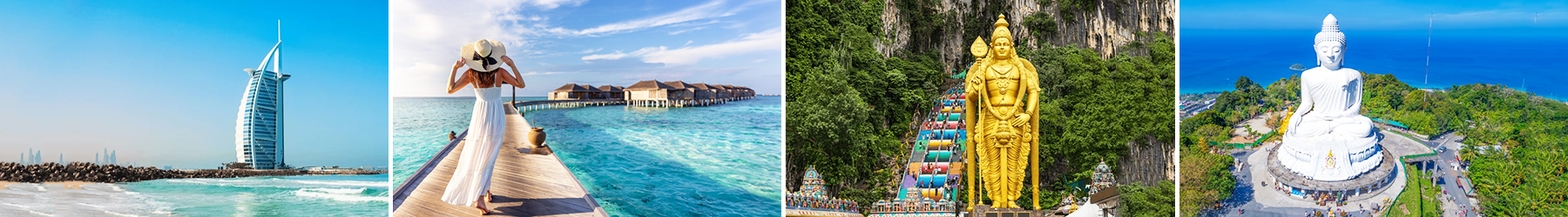 Dubai, Maldives, Kuala Lumpur & Phuket – 15-Night Multi-Destination Getaway