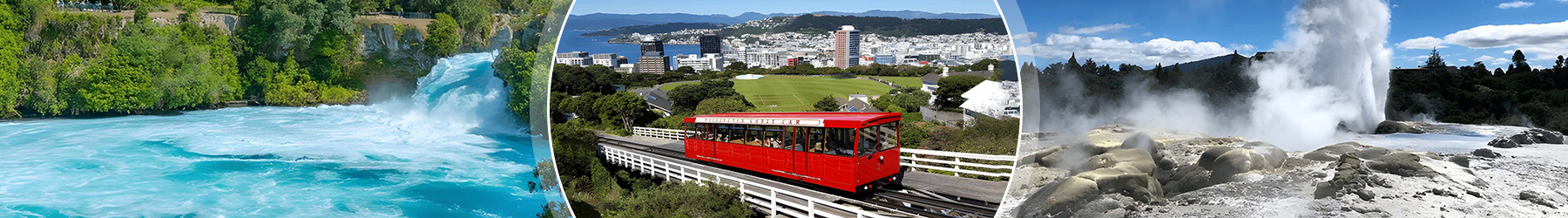 Experience New Zealand: 8 Nights in Auckland, Rotorua, Taupo & Wellington