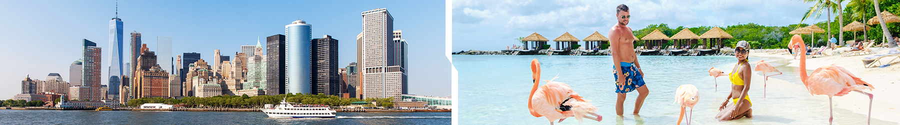 New York & Aruba holiday