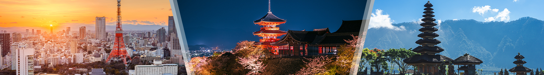 Tokyo, Kyoto & Bali